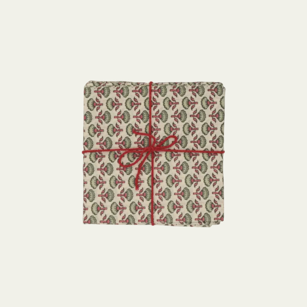 Suzette :: Napkins Dill Frosty, Set of 4