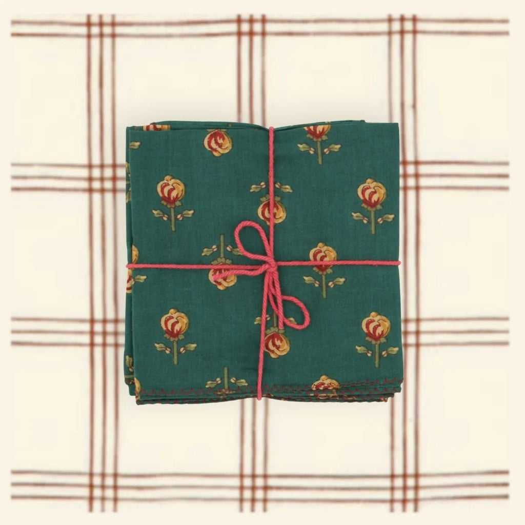 Suzette :: Napkins Pissenlit Pond, Set of 4