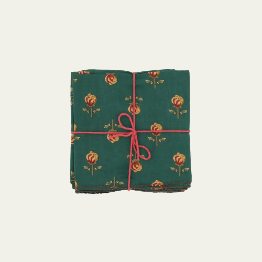 Suzette :: Napkins Pissenlit Pond, Set of 4