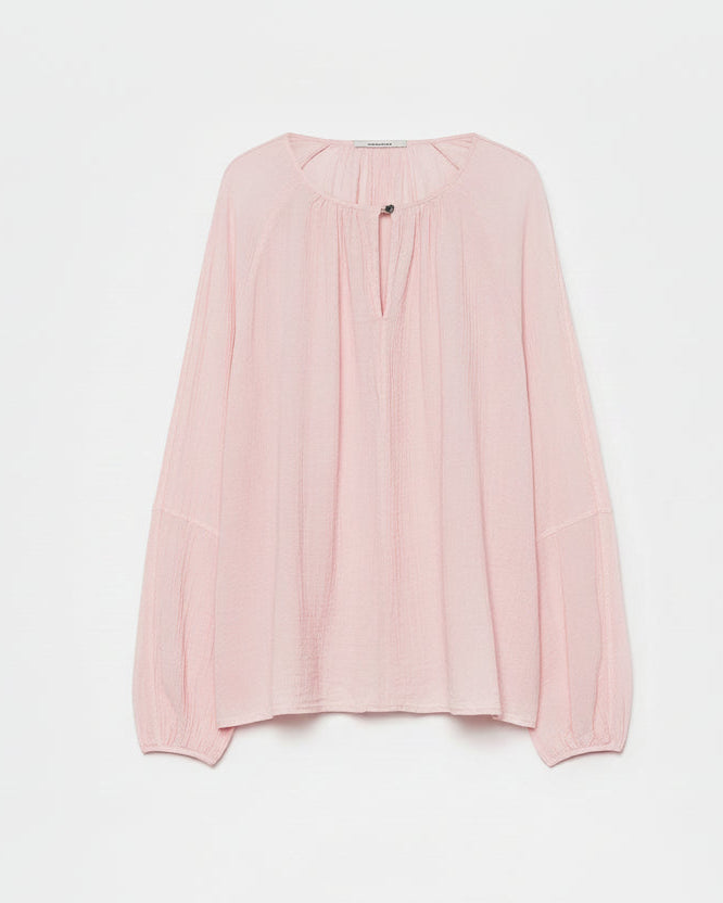 Pomandere :: Organic cotton crepe gauze blouse