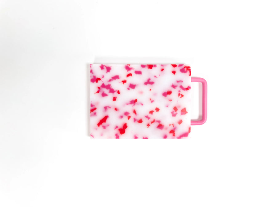 Fredericks & Mae :: Cutting Board Pink/White, Small