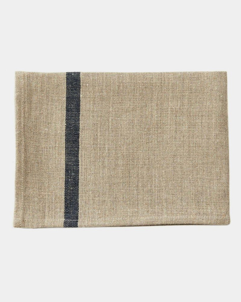 Fog Linen :: Thick Kitchen Cloth, Navy Stripe