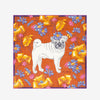 Inoui Editions :: Toutou 70 Square Scarf, Orange