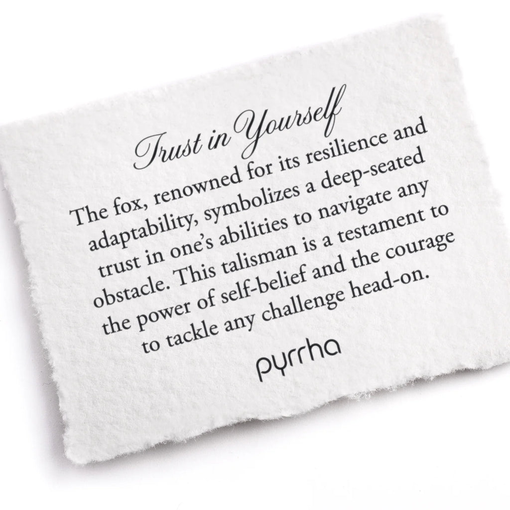 Pyrrha :: Trust in Yourself Silver Necklace 18"