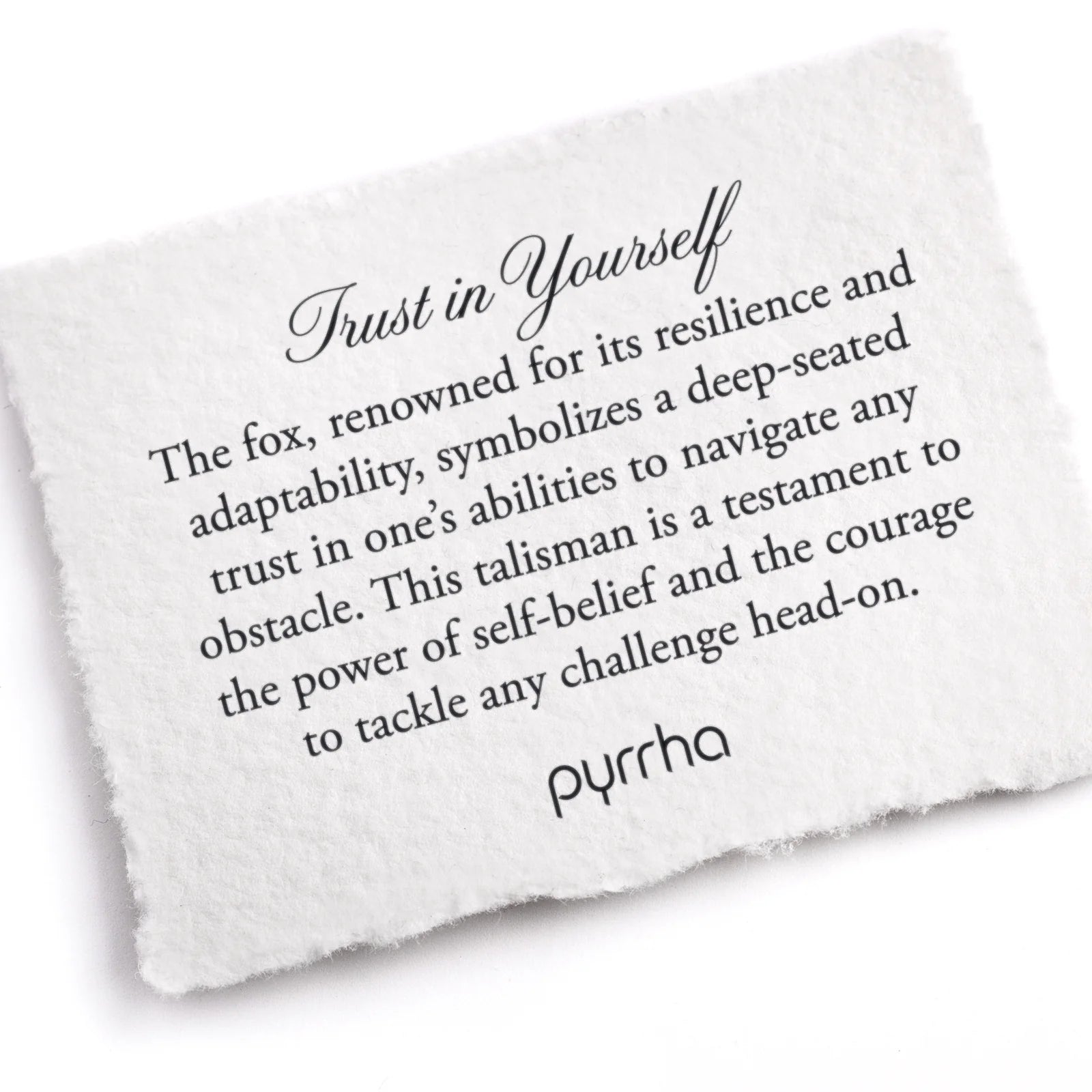 Pyrrha :: Trust in Yourself Silver Necklace 18"