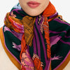 Inoui Editions :: Vegas 130 Square Scarf, Purple