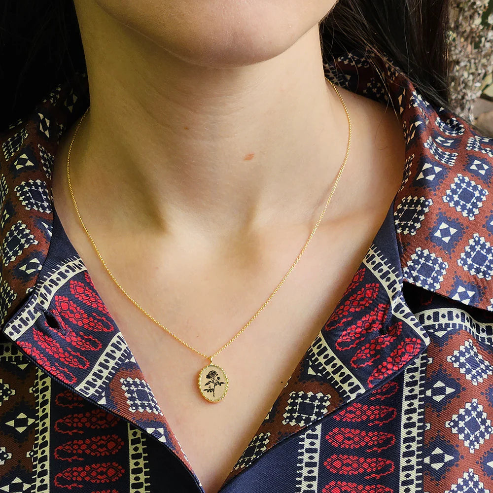 Anzu :: Rose Victoria Necklace