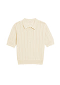 Demylee :: Vikki Pointelle Cotton Polo
