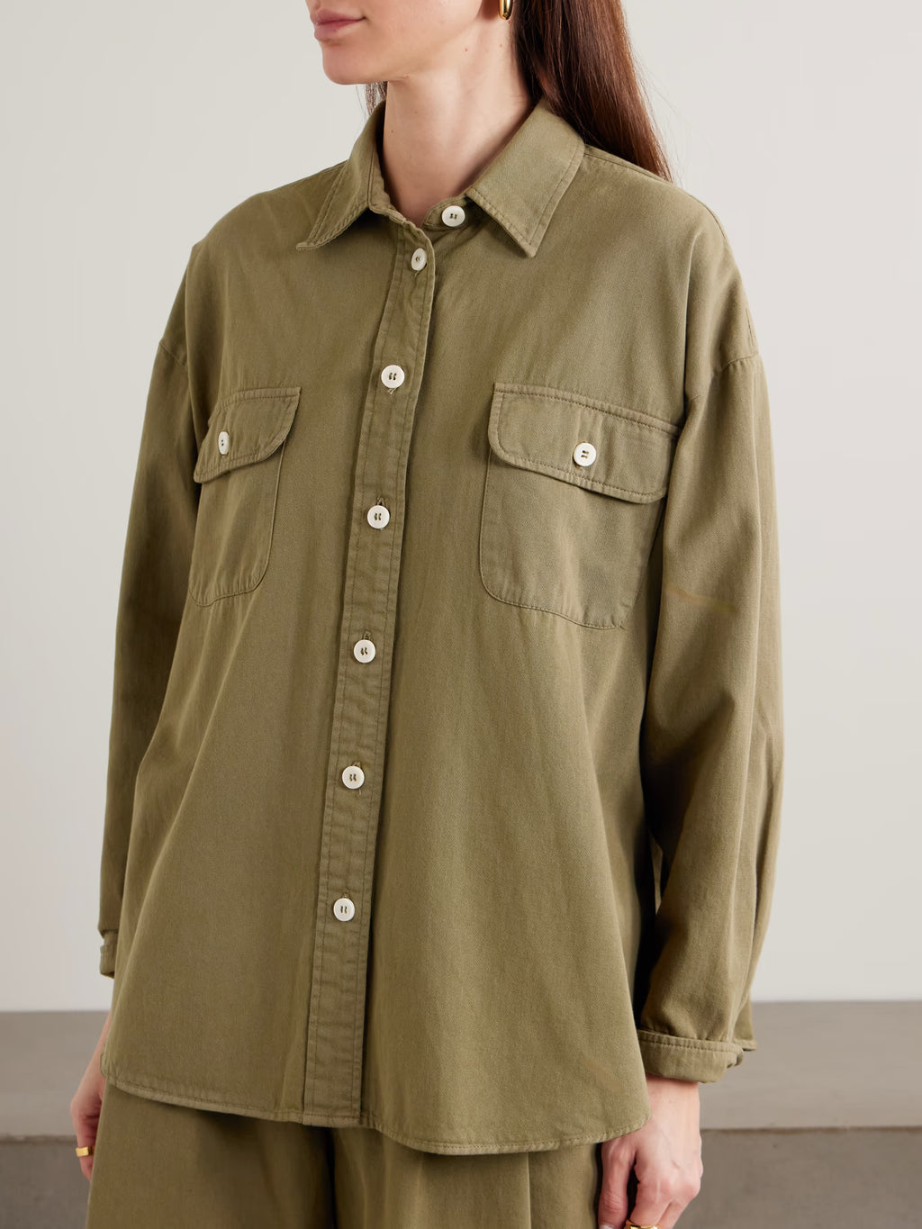 Jamie Haller :: The Big Shirt, Khaki