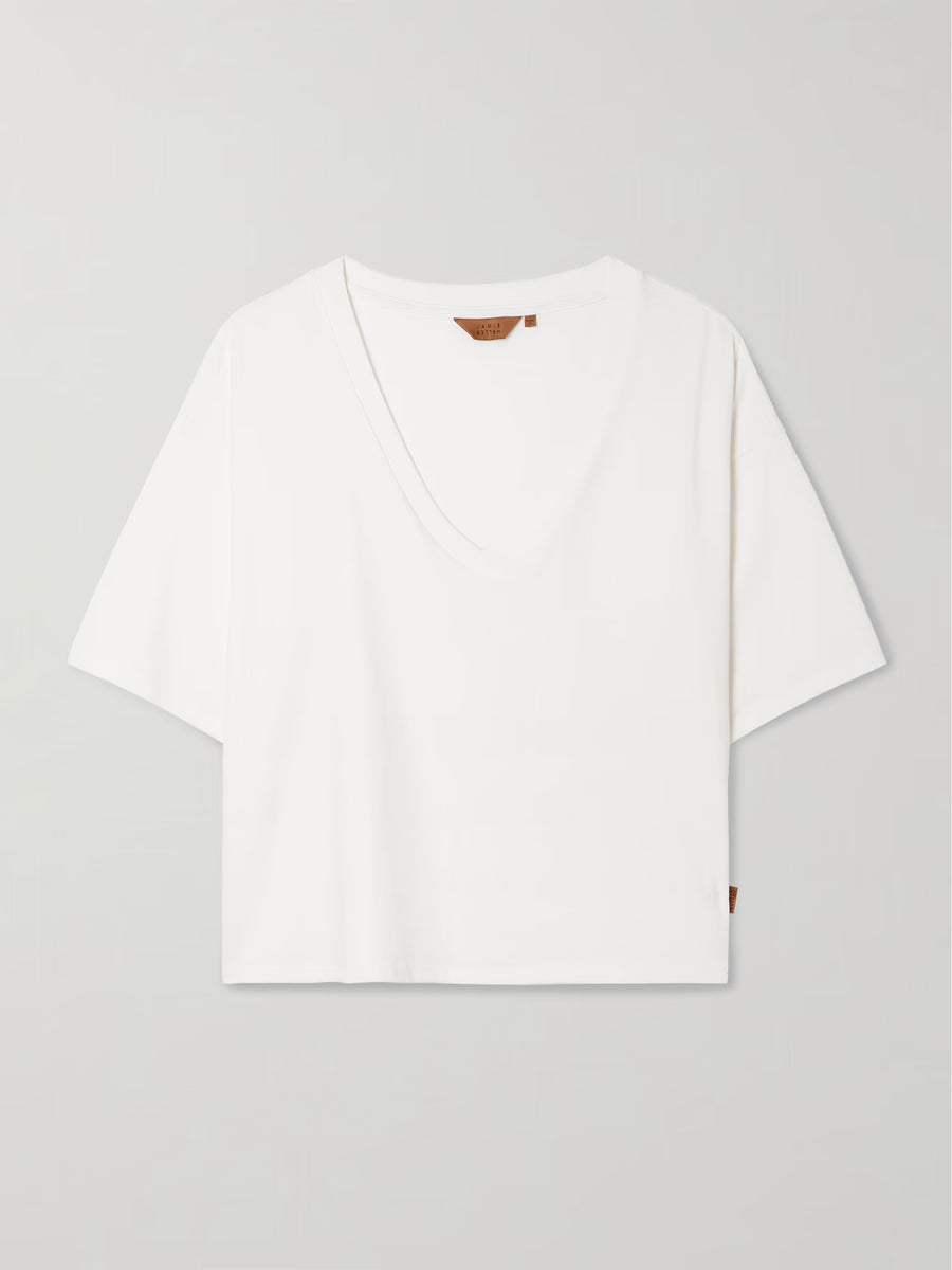 Jamie Haller :: The V Tee, White