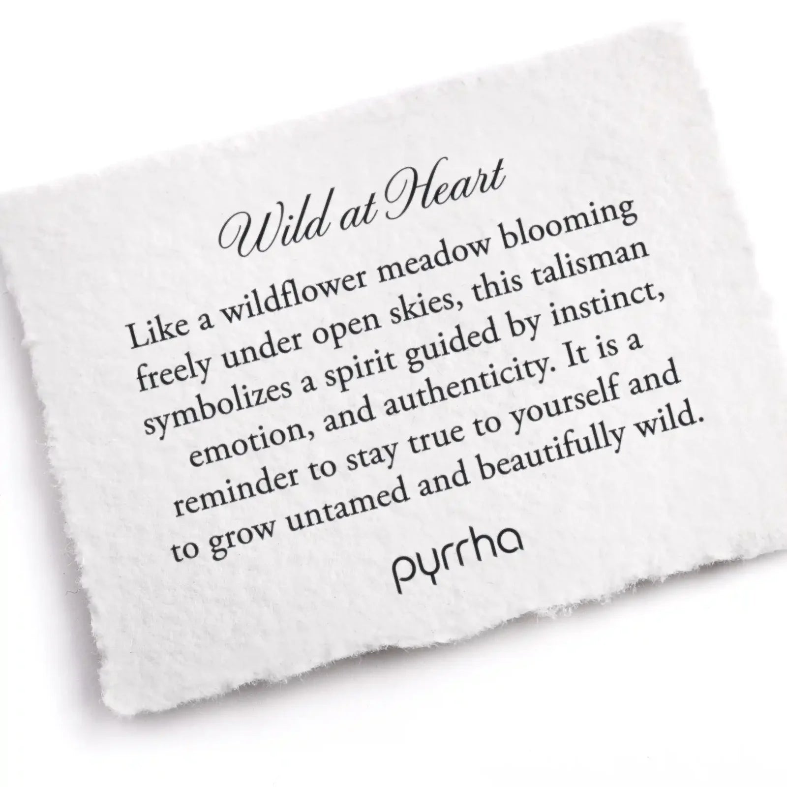 Pyrrha :: Wild At Heart Silver Necklace 18"