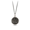 Pyrrha :: Wild At Heart Silver Necklace 18"