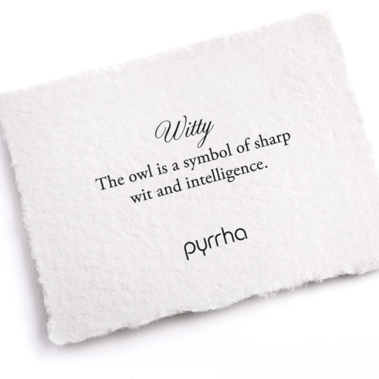 Pyrrha :: Witty Appreciation Silver Necklace 16"