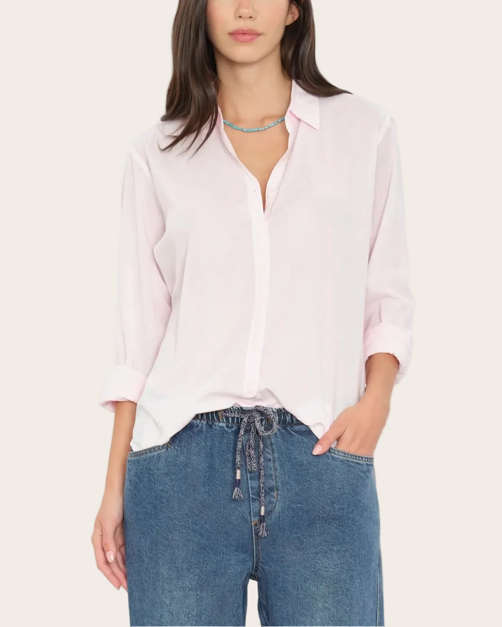 Xirena :: Beau Shirt, Pale Rose