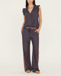 Xirena :: Bex Top, Navy Diamond
