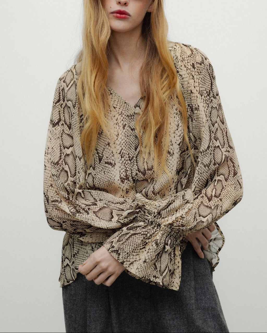 The New Society :: Isley Blouse, Snake
