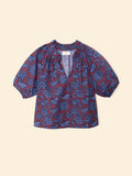 Xirena :: Clementine Top, Merlot Ink