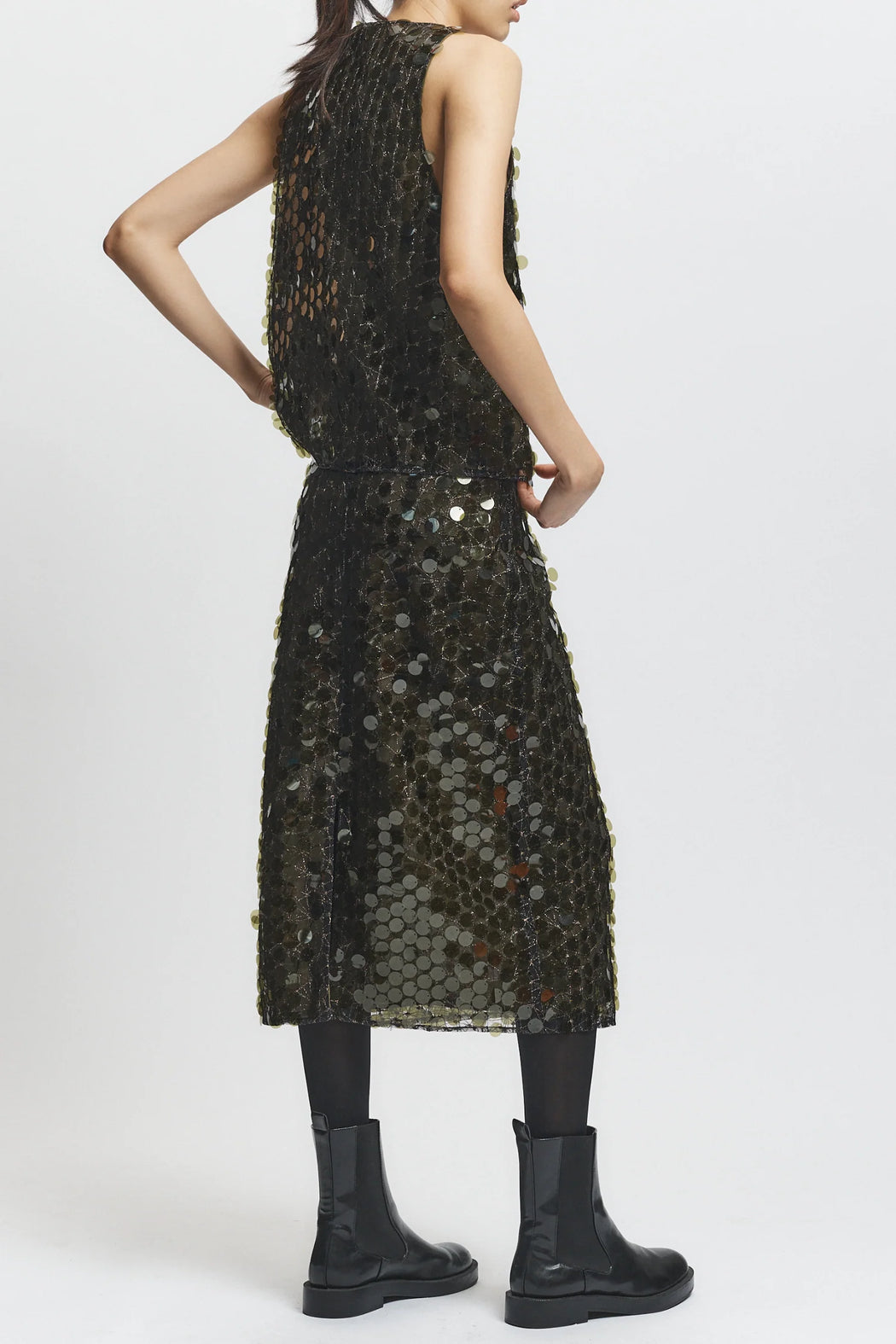 Saint Art :: Zyon Mesh Sequin Skirt