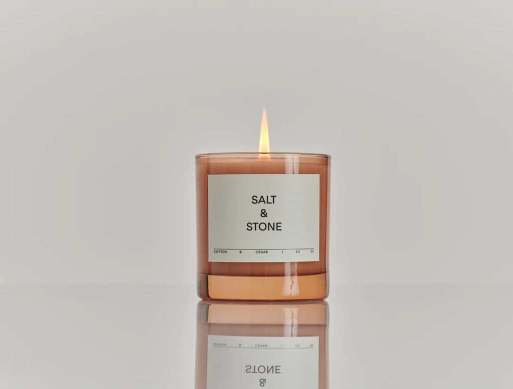 Salt & Stone :: Black Rose & Vetiver Candle