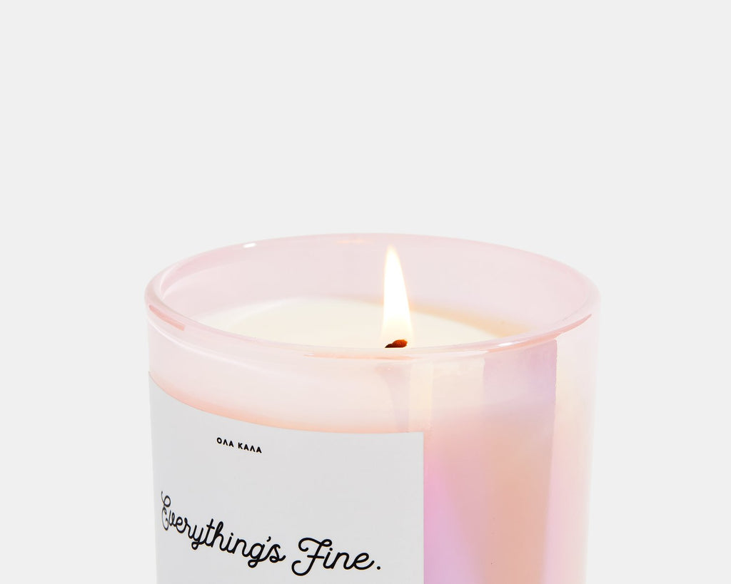 Everything’s Fine :: Peony Candle 14oz