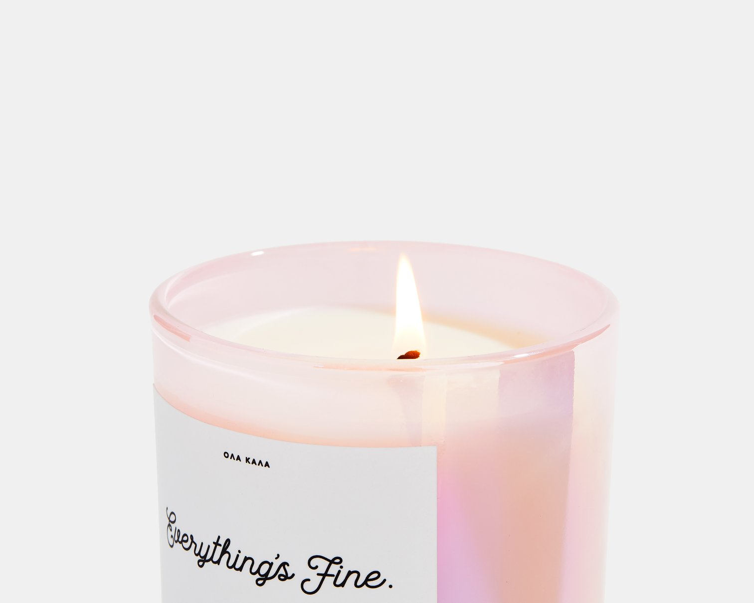 Everything’s Fine :: Peony Candle 14oz