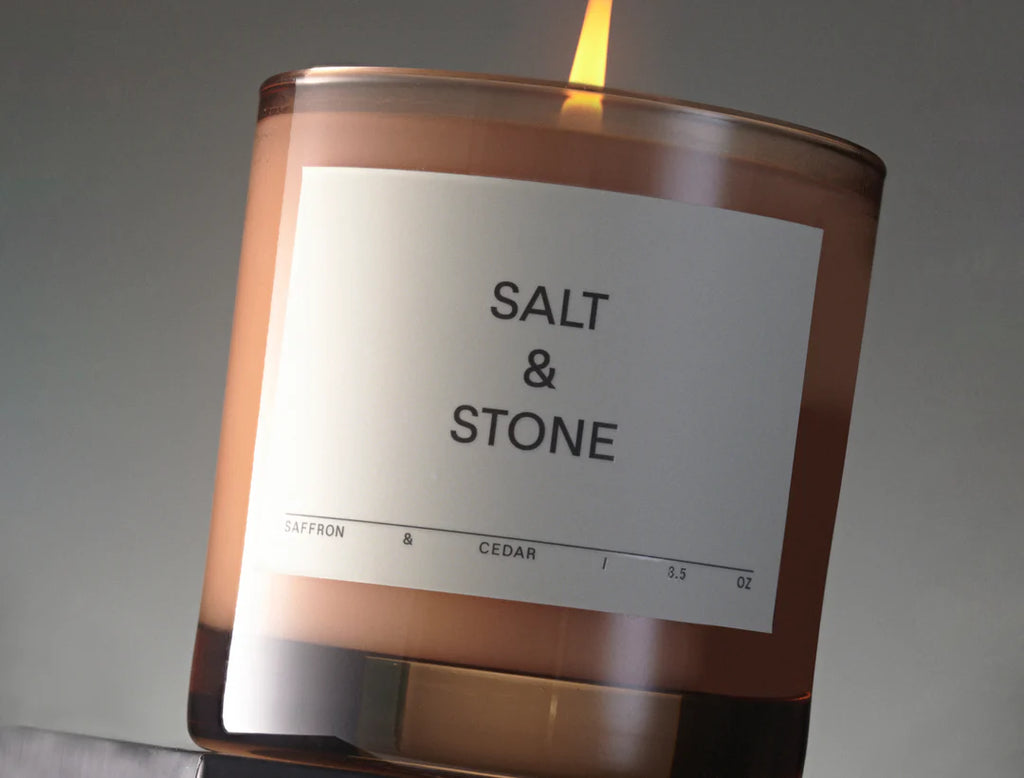 Salt & Stone :: Black Rose & Vetiver Candle