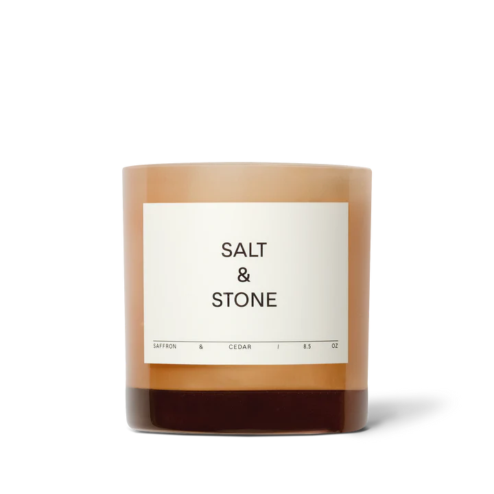 Salt & Stone :: Saffron & Cedar Candle