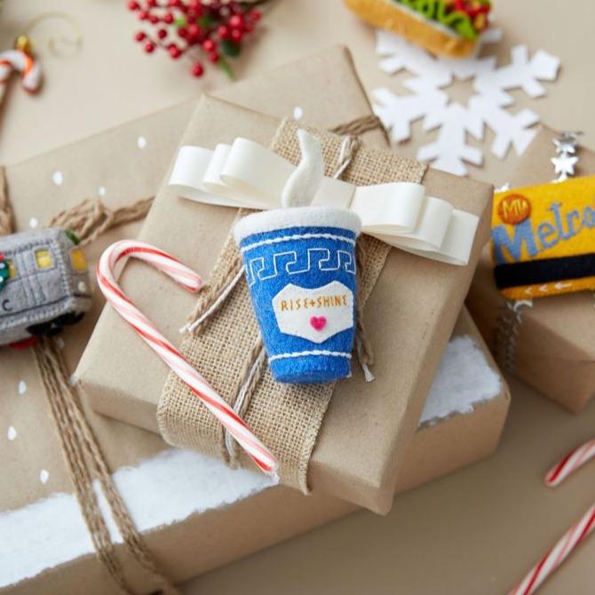 Craftspring :: Rise & Shine Coffee Ornament