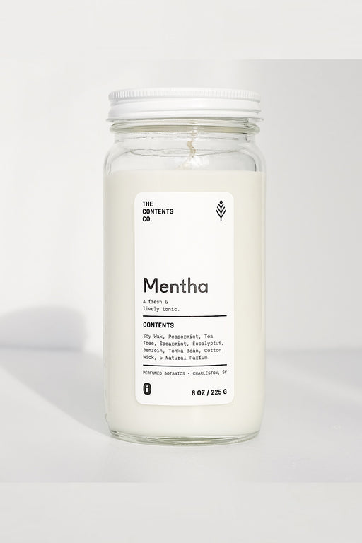 The Contents :: Mentha 8oz Candle