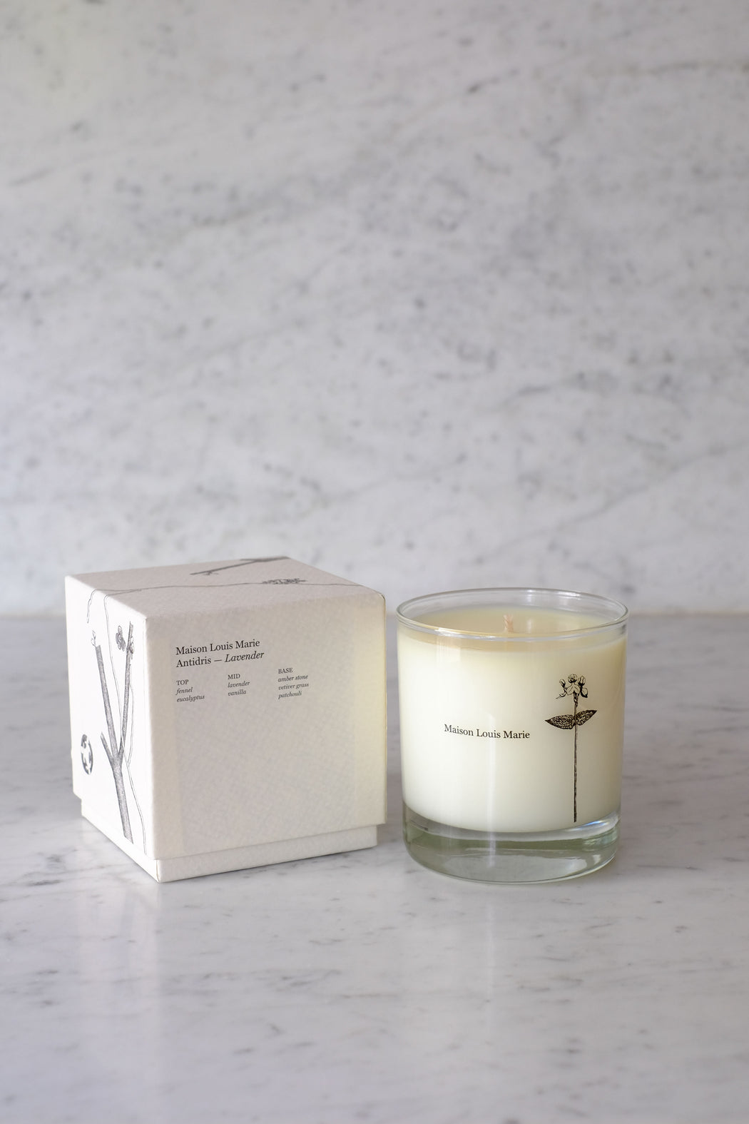 Maison Louis Marie :: Antidris, Lavender Candle