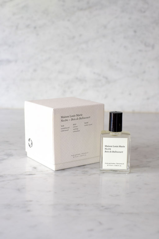 Maison Louis Marie :: Perfume Oil No. 04 Bois De Balincourt