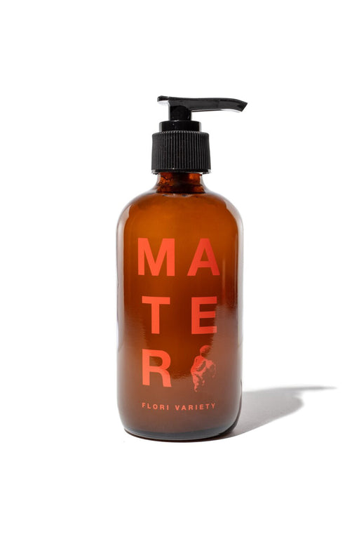 Mater Soap :: Flori Hand & Body Liquid Soap 8oz GLASS