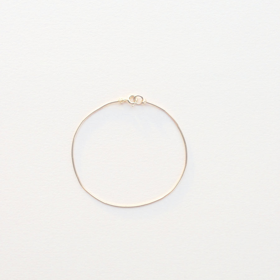 Morse Code :: Bangles Gold Fill