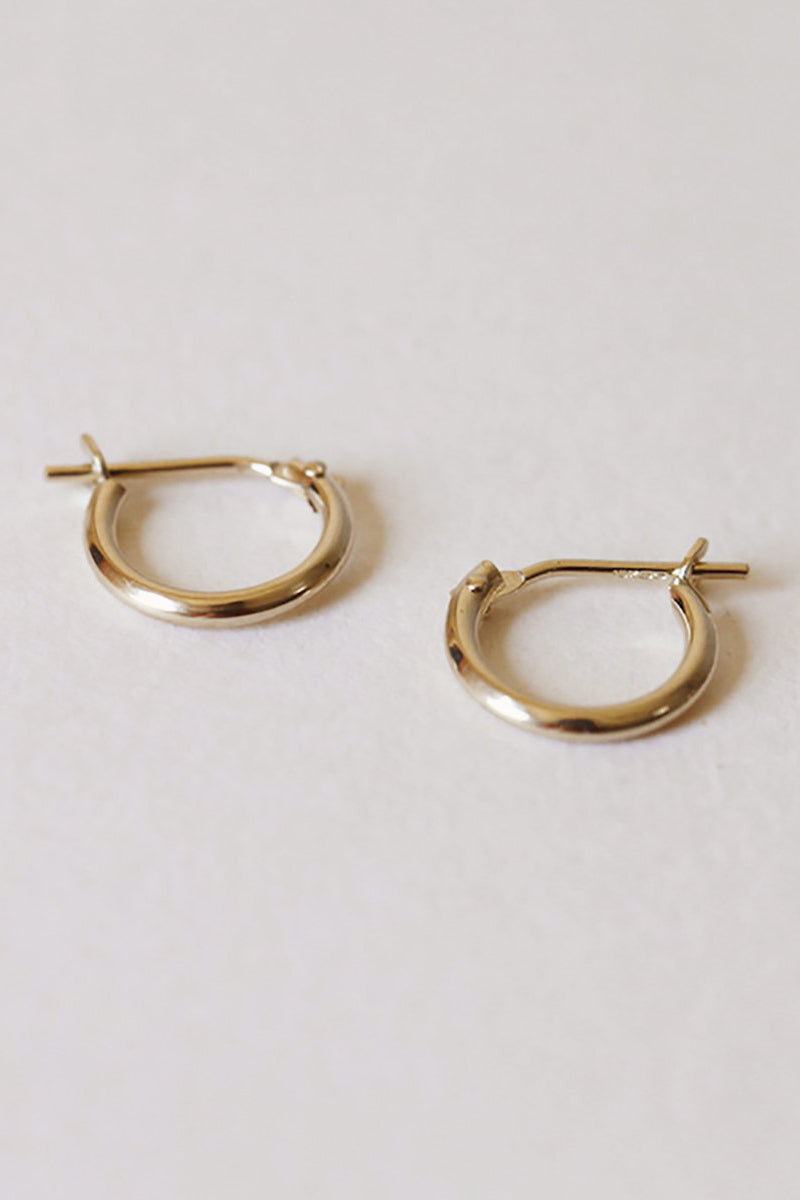Gjenmi :: Small NY Hoops, PAIR 14K
