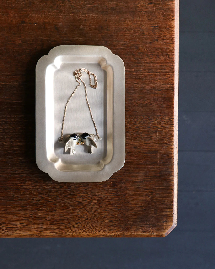 Fog Linen :: Silver Plated Dish