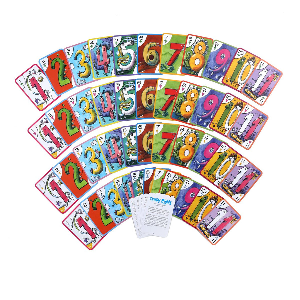 Eeboo :: Crazy Eights Card Game