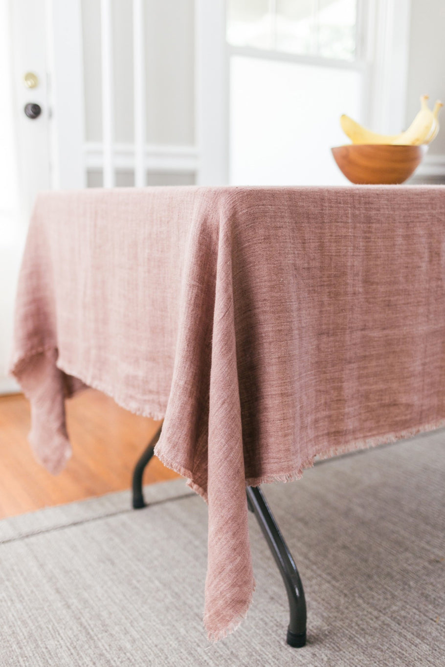 Creative Women :: Tablecloth, Ash Rose 84" x 60"