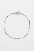 Morse Code :: Astrology Silver Bangle