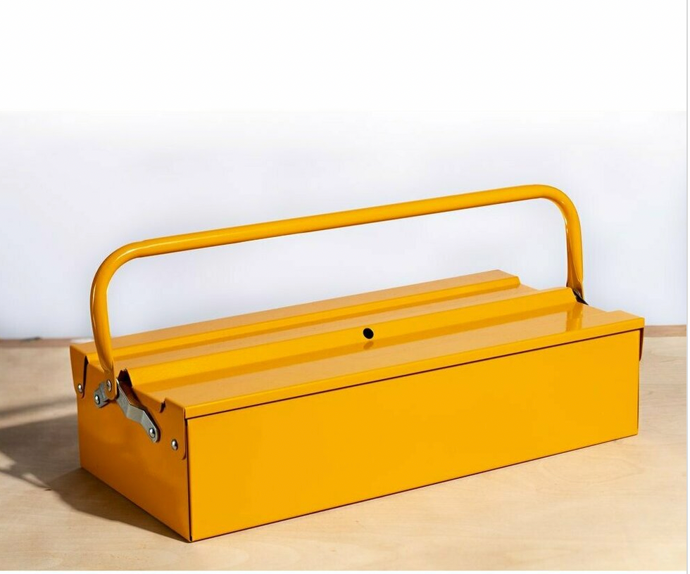 Sweet Bella :: Single Layer Tool Box, Glossy Yellow