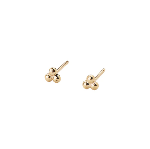 Jennie Kwon Designs :: 14K Gold Cluster Stud Earring SINGLE