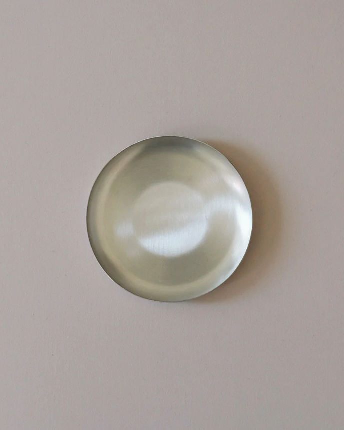 Fog Linen :: Small Silver Plated Round Dish
