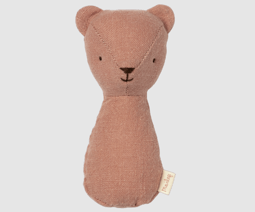 Maileg :: Teddy Rattle, Old Rose