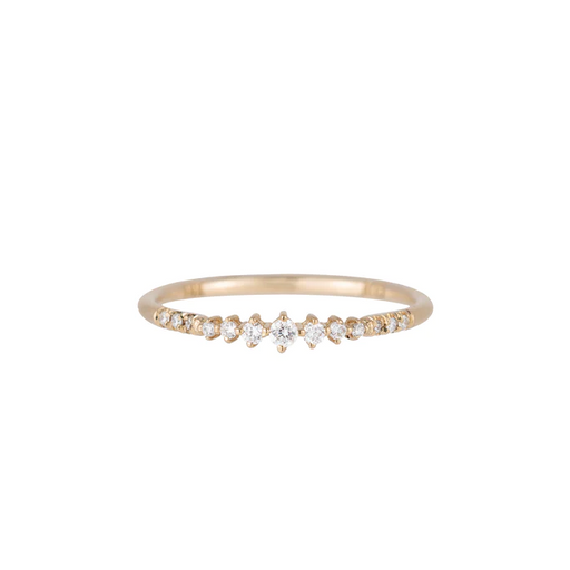 Jennie Kwon Designs :: Diamond Prelude Band Ring size 6