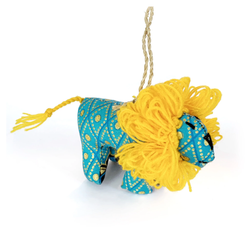 African Stuffed Animal Ornament, Various