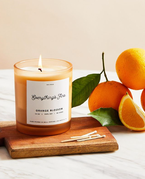 Everything’s Fine :: Orange Blossom Candle 14oz
