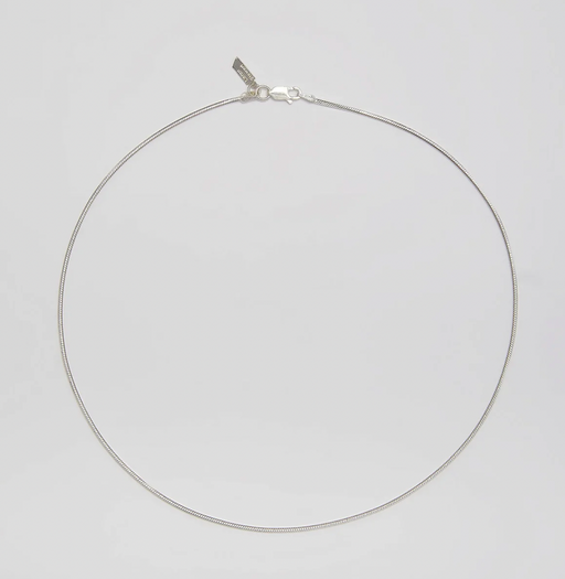 Loren Stewart :: Snake Chain Silver 18" Necklace