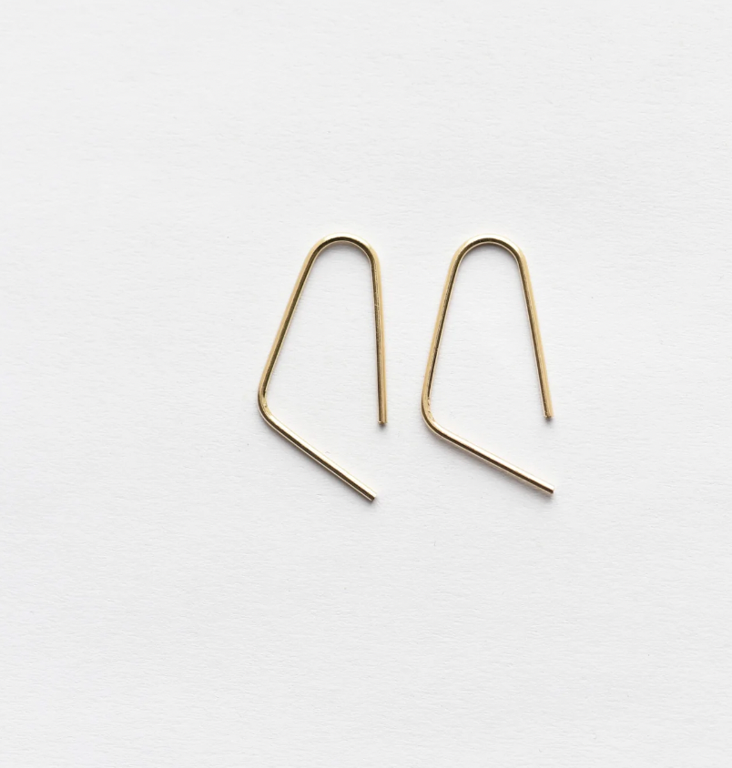 8.6.4 :: Triangle Earrings Small