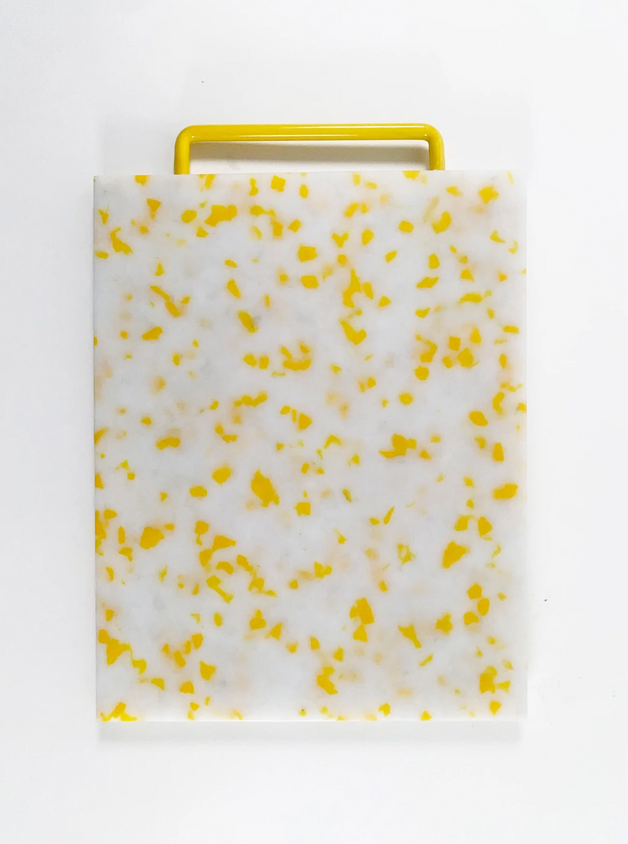Fredericks & Mae :: Cutting Board, Yellow/White
