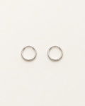 Loren Stewart :: Valdez Hoop Earrings Silver