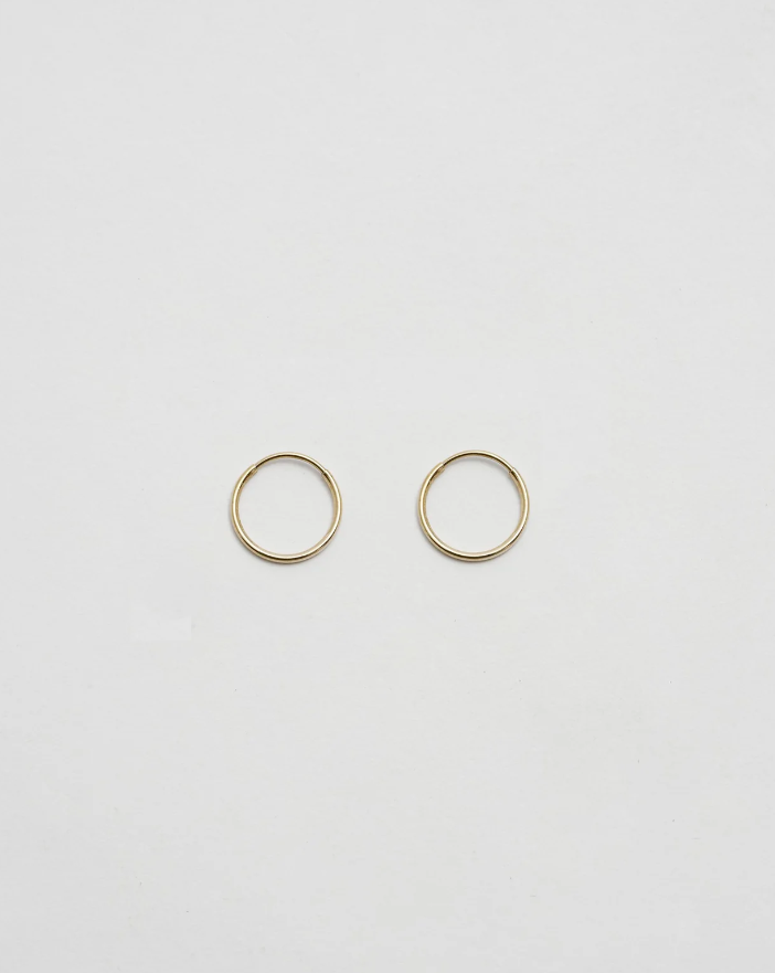 Loren Stewart :: Valle Hoop Earrings 14kt